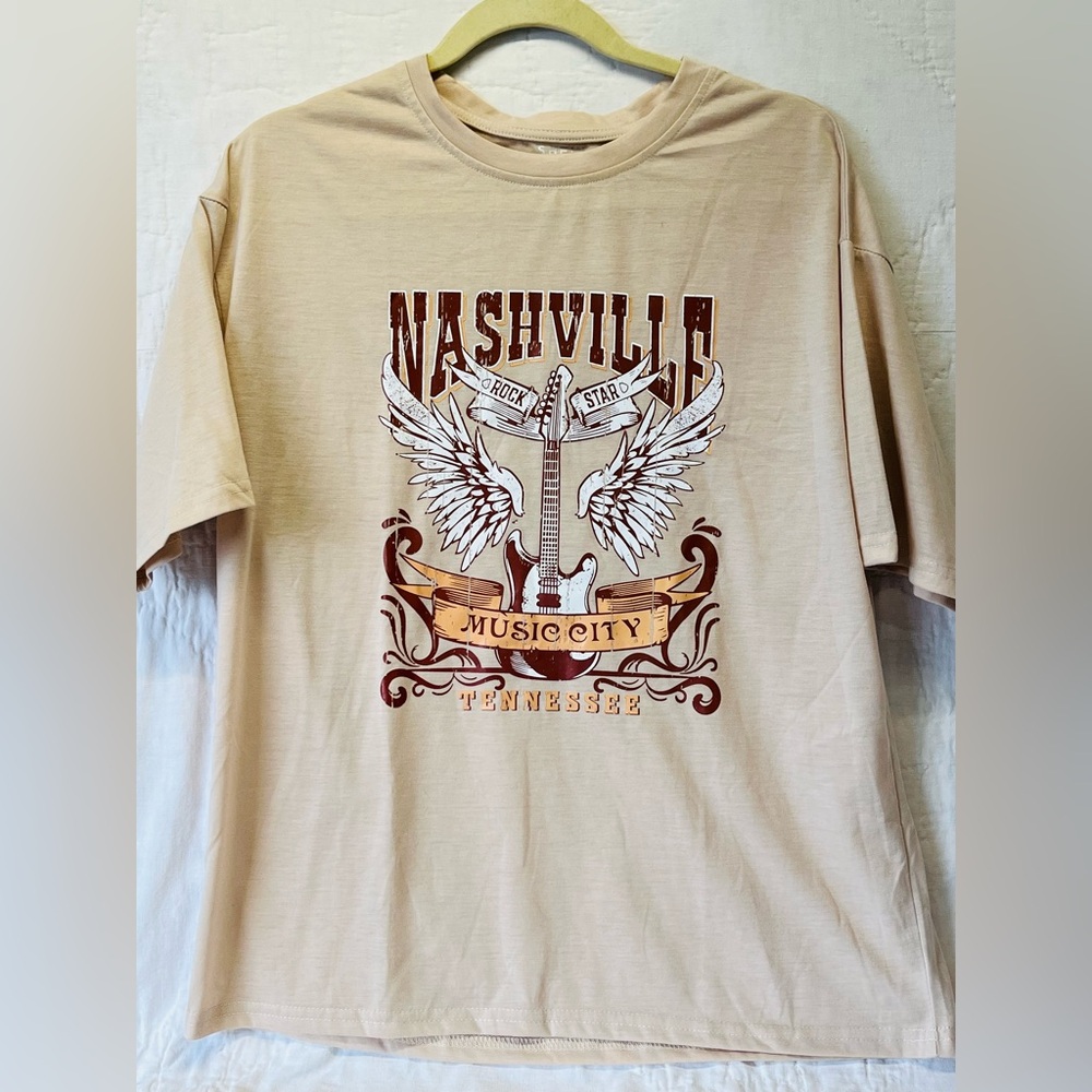 SHEIN Nashville T-Shirt, size Small